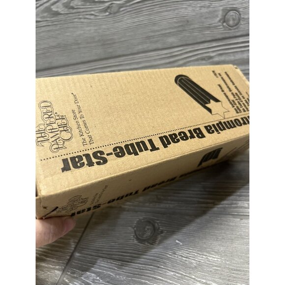 Pampered Chef #1570 Valtrompia Bread Tube Star New open Box Baking Accessory - Picture 5 of 5